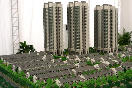 Phối cảnh tổng thể khu đô thị Parkcity Hà Nội.