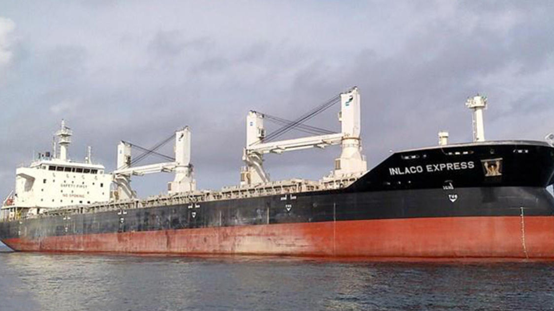 Tàu Inlaco Express - Ảnh: REN TV