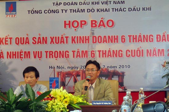 PVEP tổ chức họp báo công bố kết quả sản xuất, kinh doanh 6 tháng đầu năm, chiều 20/7.