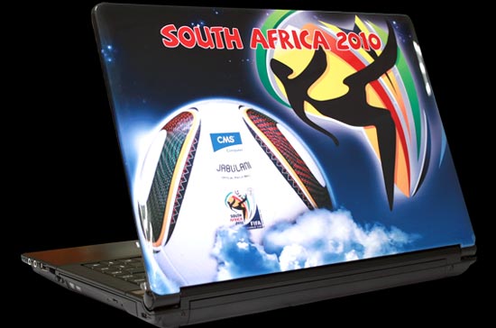 Mẫu laptop mới của CMS có thiết kế vỏ máy khá bắt mắt.