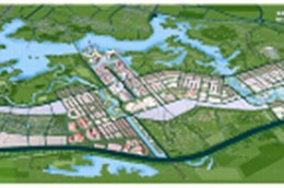 Dự án Nam Vĩnh Yên có diện tích 446,92 ha thuộc thành phố Vĩnh Yên, tỉnh Vĩnh Phúc.