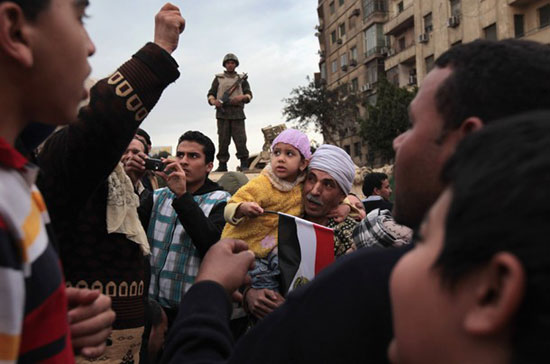 Biểu tình đã gây thiệt hại nặng cho kinh tế Ai Cập.