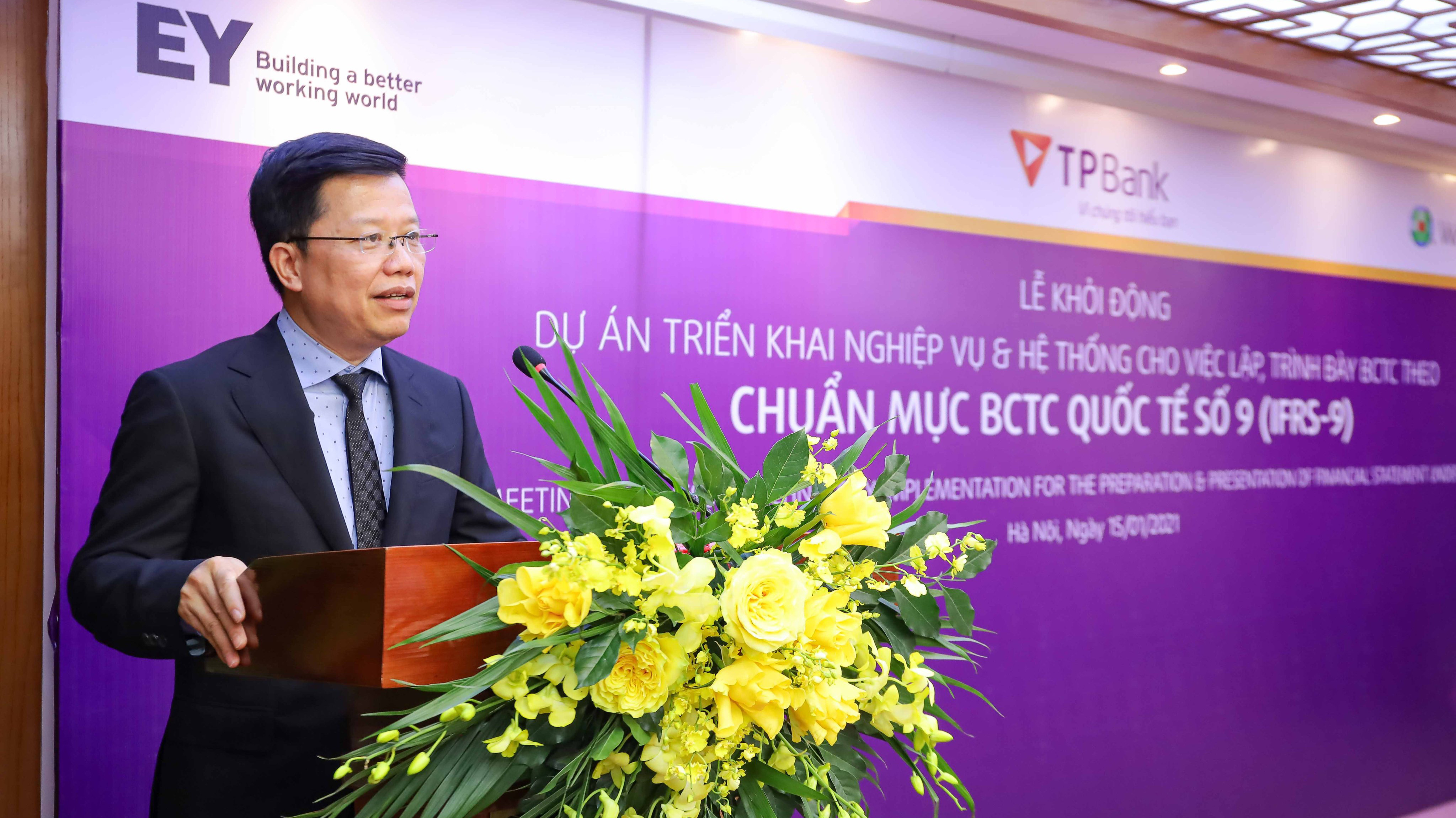 Ông Nguyễn Hưng, CEO TPBank tin tưởng vào thành công của dự án.