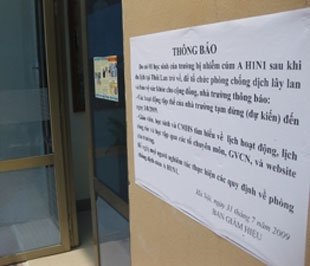Từ 7/8, ngừng hoạt động tập trung học sinh của các trường trên địa bàn Hà Nội - Ảnh: Sơn Bách.