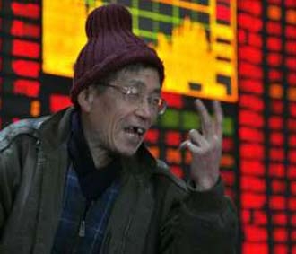 Chỉ số Shanghai Composite phiên giao dịch đầu tuần đã tăng 2,99% - Ảnh: Reuters.