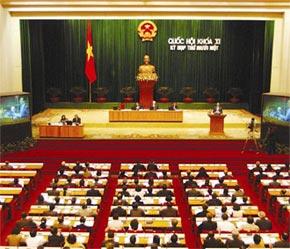 Việc điều chỉnh cơ cấu các bộ và cơ quan ngang bộ nhận được sự nhất trí khá cao với tỷ lệ đều trên 90%.