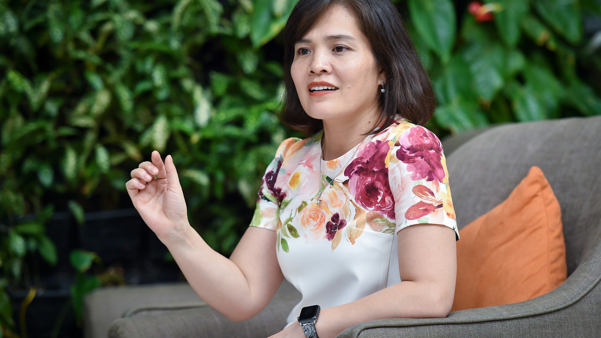 Bà Lê Thị Vân Anh, Phó Tổng Giám đốc Tập đoàn Flamingo. Ảnh: Việt Tuấn.