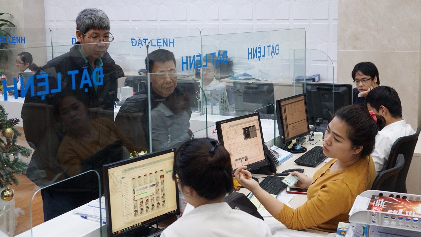 Một phòng giao dịch tại BVSC - Ảnh: Quang Phúc.