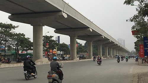 Đến thời điểm hiện tại, đường sắt đô thị Nhổn - Ga Hà Nội thuộc diện dự án chậm tiến độ nhất cả nước.