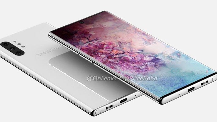 Hình ảnh Note 10 được rò rỉ.