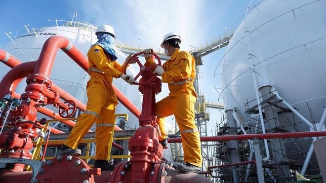 Tiền gửi ngân hàng của PVGAS hiện chiếm tới 48% tổng tài sản.