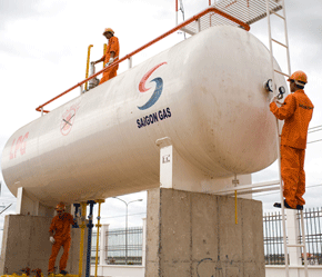 SeABank HCM đã tài trợ vốn cho hơn 10 công ty gas tại Tp.HCM và Bình Dương.