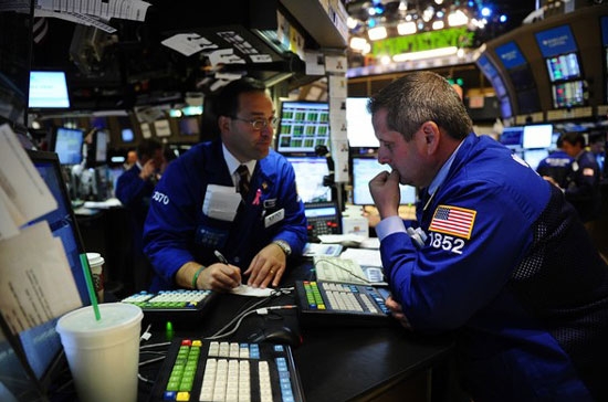 Phố Wall lên điểm nhẹ trong phiên 17/6 - Ảnh: Getty.