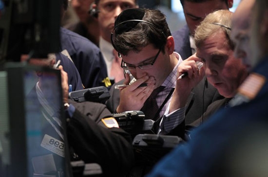 Nhà đầu tư lo ngại về triển vọng tăng trưởng của Phố Wall - Ảnh: Getty.