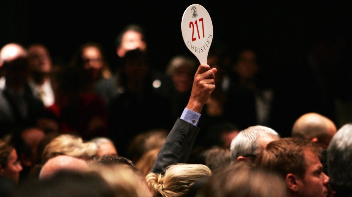 Người mua phải đặt cọc ít nhất 200.000 USD để tham gia đấu giá - Ảnh: Getty Images.