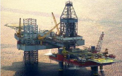 Giàn khoan của PVEP ở West Desaru.