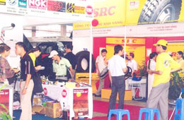 Gian hàng tại VIIF 2008.