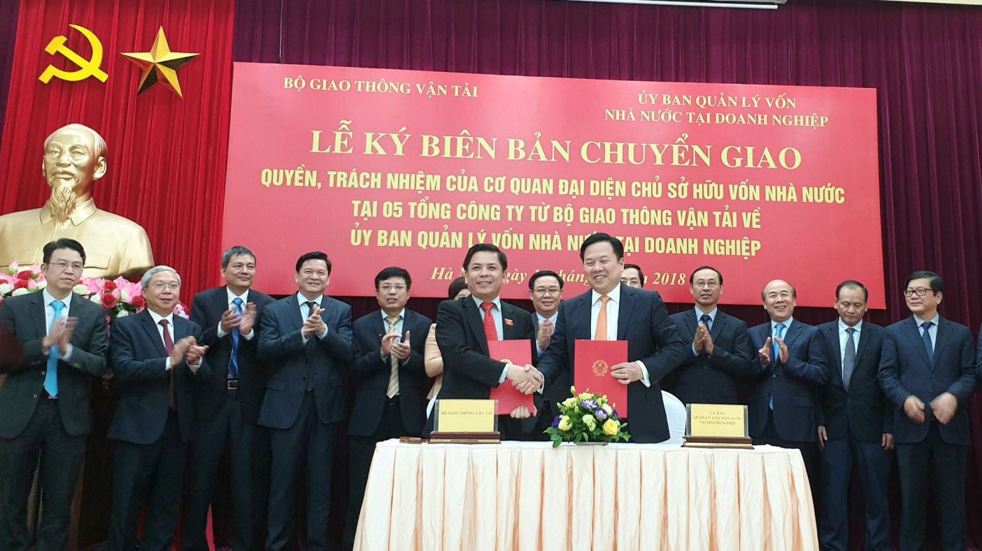 Siêu uỷ ban gom thêm 5 tổng công ty 46.000 tỷ đồng từ Bộ Giao thông Vận tải.