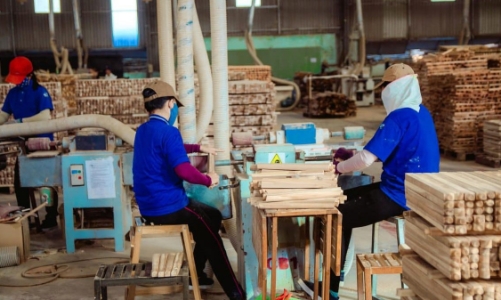 Xuất khẩu gỗ đạt 12 tỷ USD năm 2020