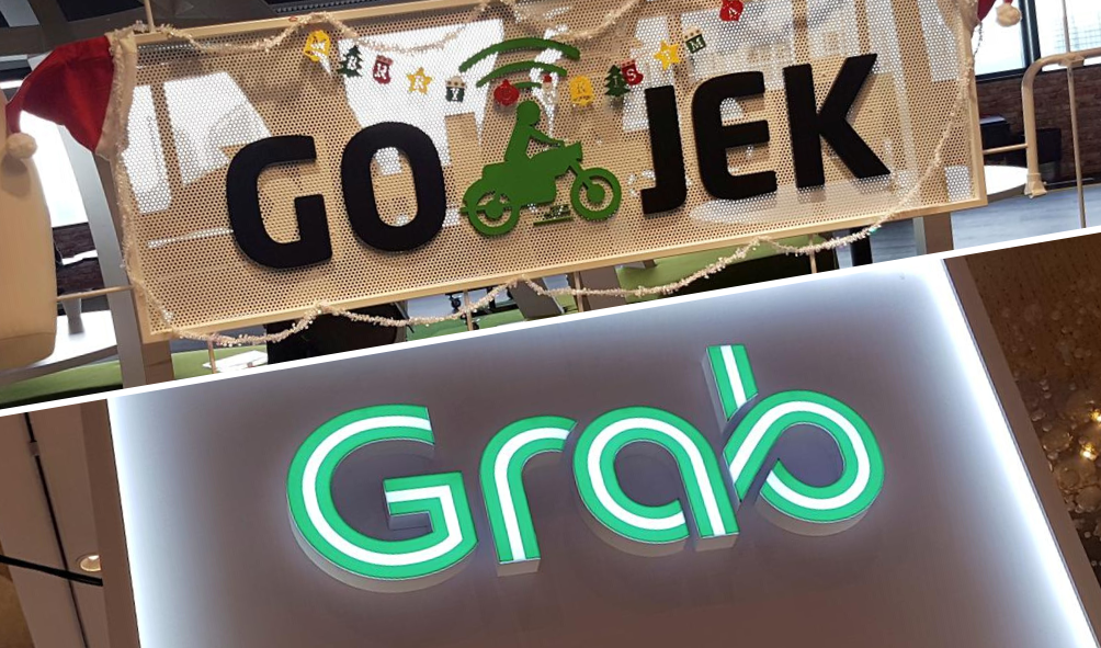 Grab và Gojek được định giá lần lượt 14 tỷ USD và 10 tỷ USD - Ảnh: Deal Street Asia.