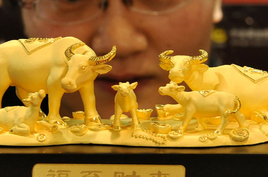 Dự báo Trung Quốc sẽ vượt Ấn Độ để trở thành thị trường vàng lớn nhất thế giới trong năm 2012 hoặc 2013.