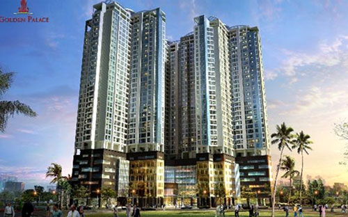 Phối cảnh dự án Golden Palace của Công ty Cổ phần Đầu tư Mai Linh.<br>