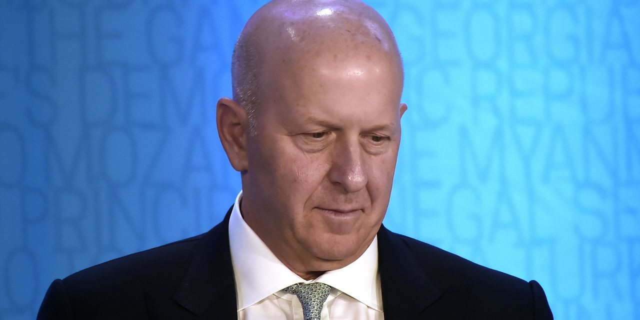 David M.Solomon, CEO kiêm Chủ tịch của Goldman Sachs - Ảnh: Wall Street Journal.
