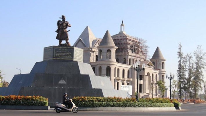 Một góc tại Khu đô thị du lịch biển Phan Thiết - Ảnh: Thanh niên.