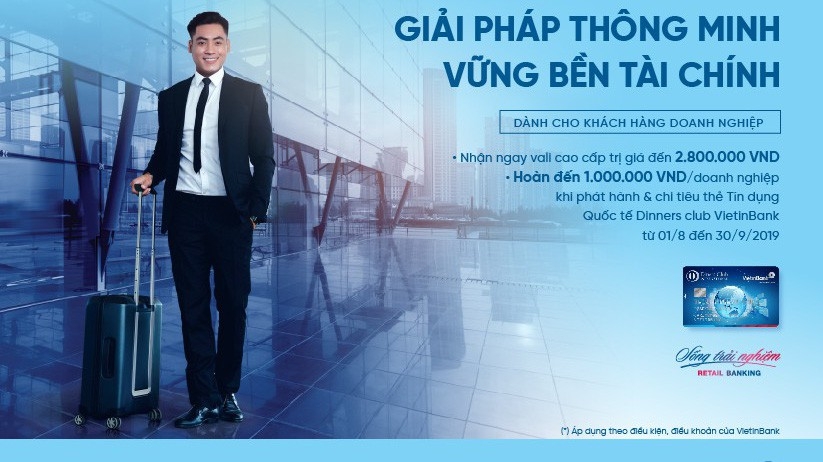 Khi sử dụng thẻ tín dụng quốc tế VietinBank Diners Club, khách hàng còn được hưởng vô vàn ưu đãi đặc quyền dành riêng cho khách hàng doanh nghiệp.