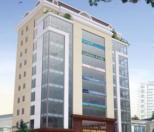 Toà nhà văn phòng Green Park, 29 Nguyễn Đình Chiểu sẽ hoàn thành vào quý 1/2010.