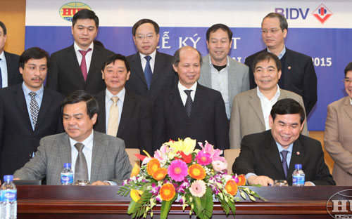 Lễ ký thỏa thuận hợp tác giữa hai bên ngày 28/1.<br>