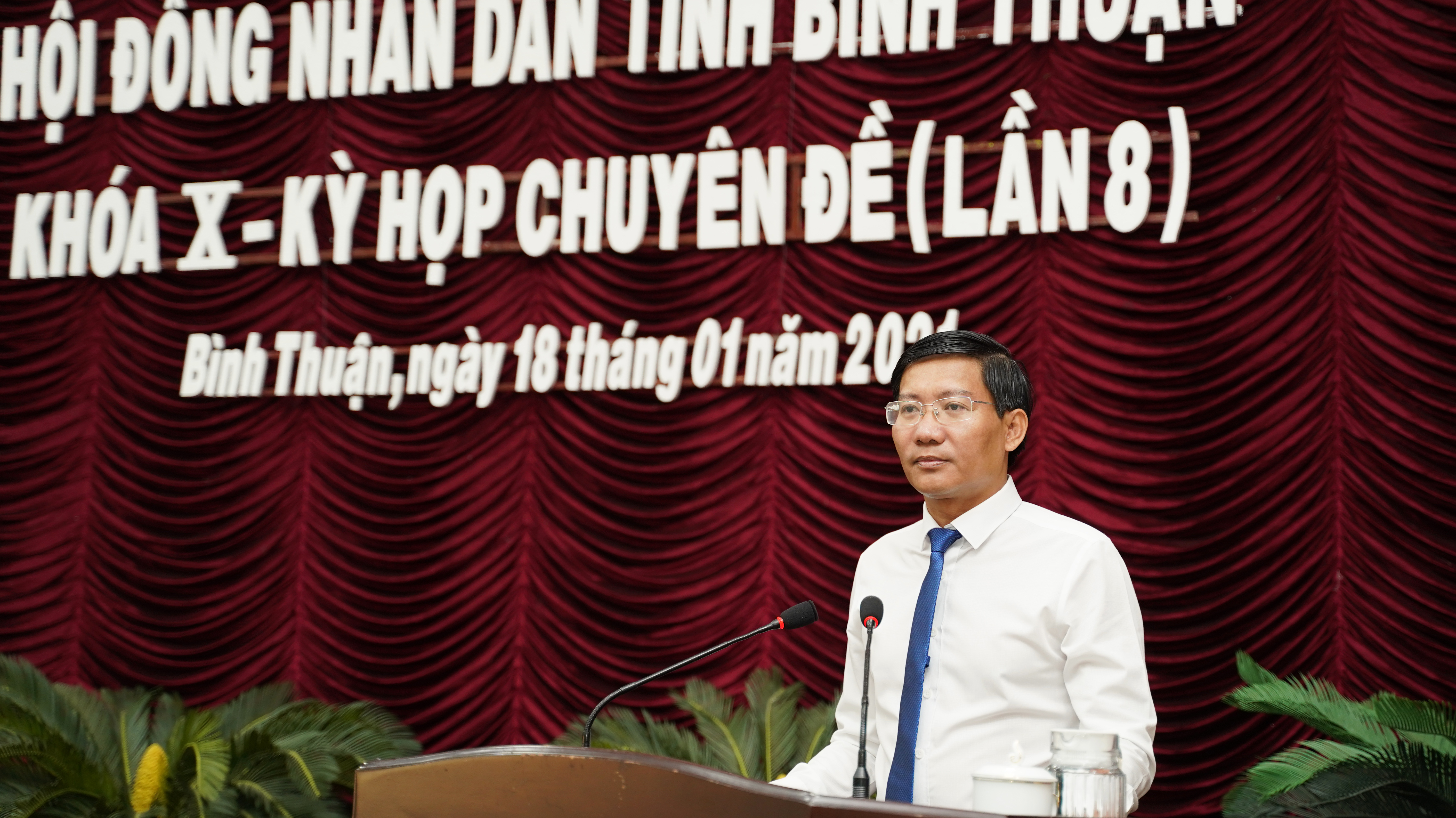 Tân Chủ tịch UBND tỉnh Bình Thuận Lê Tuấn Phong.