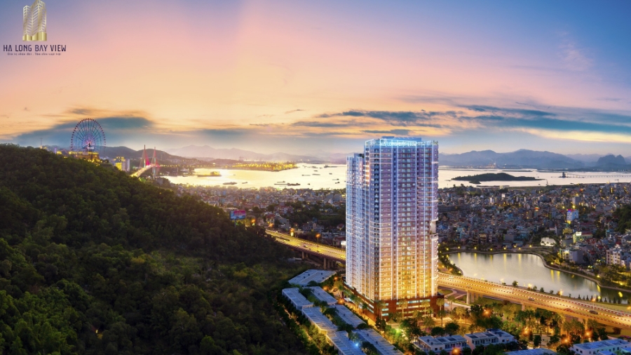 Ha Long Bay View ở vị trí trung tâm vui chơi - mua sắm - giải trí của thành phố