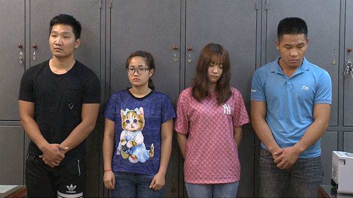 Các đối tượng trong vụ án - Ảnh: Bộ Công an.