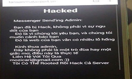 Phát hiện hacker Việt 15 tuổi tấn công hàng loạt website sân bay