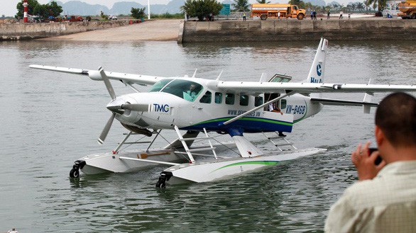 Máy bay Hải Âu, một công ty con thuộc Tập đoàn Thiên Minh.