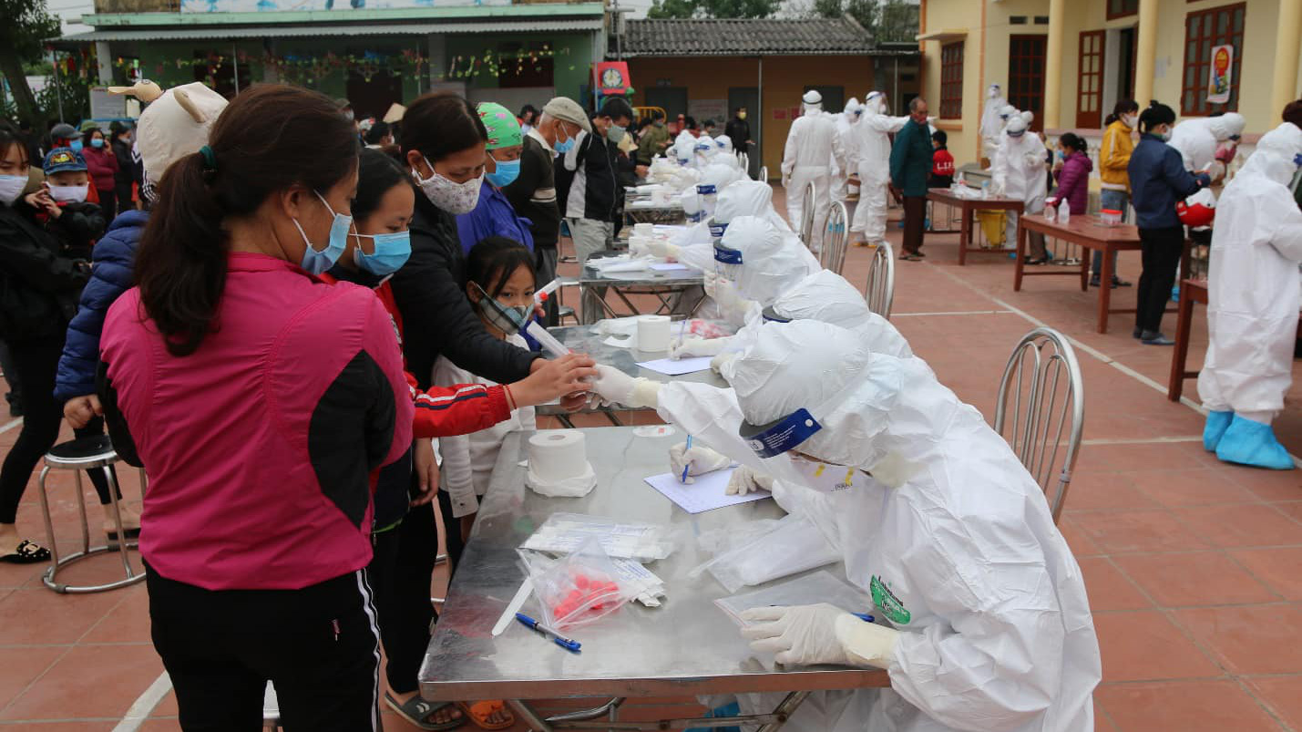 Ca dương tính Covid-19 tại Bắc Giang liên quan đến ổ dịch tại tỉnh Hải Dương. Ảnh - Bộ Y tế. 