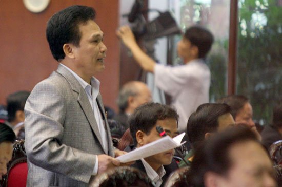 Những vấn đề về Vinashin đã làm "nóng" nghị trường - Ảnh: CTV.