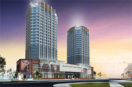 Phối cảnh dự án.