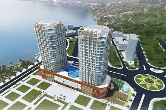 Phối cảnh tổng thể dự án.