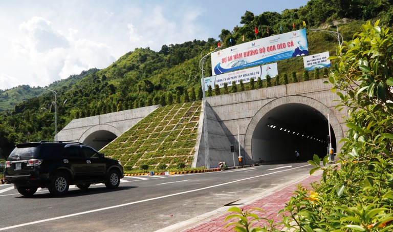 Hầm Đèo Cả sẽ thu phí từ ngày 3/9 tới.