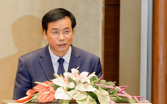 Tổng thư ký Quốc hội Nguyễn Hạnh Phúc.