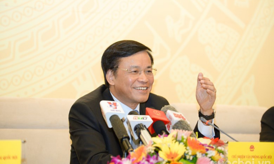 Tổng thư ký Quốc hội Nguyễn Hạnh Phúc.