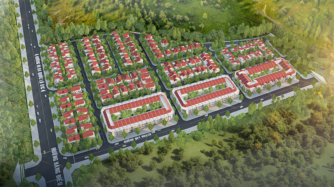 Phối cảnh dự án Tây 3/2 của HDC.