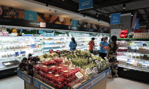 Sữa chua Vinamik đã có mặt tại siêu thị thông minh Hema của Alibaba tại Trung Quốc