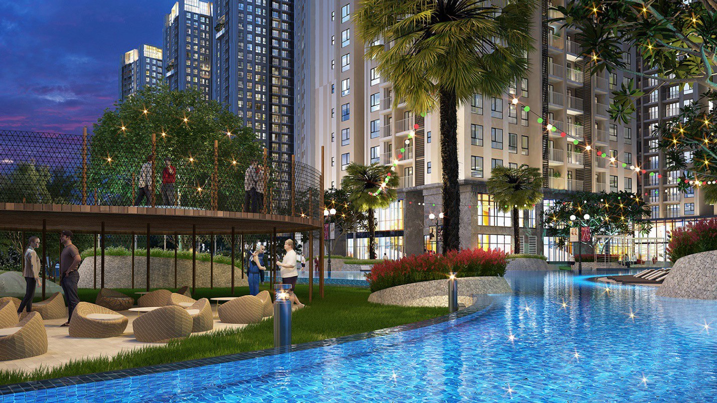 Với ba mặt hướng sông, 100% các căn hộ của Gem Riverside đều có lô gia và tầm nhìn rộng mở để đón nắng đón gió tràn vào. 