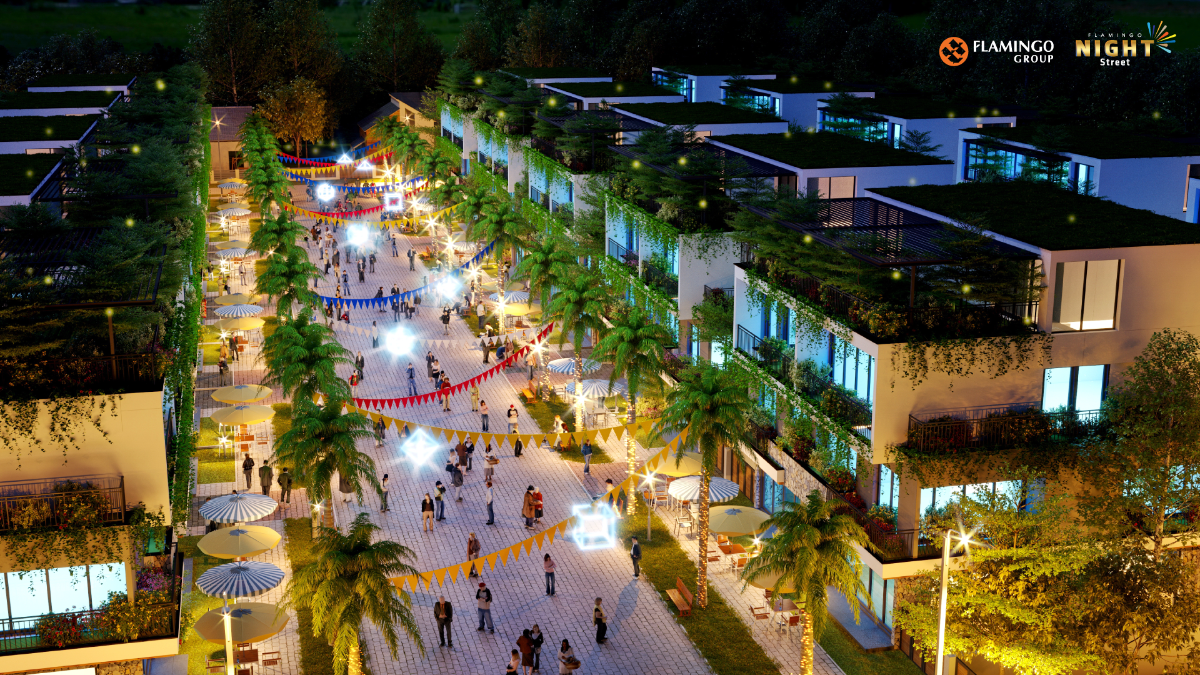 Flamingo Night Street sở hữu một vị trí đắc địa hiếm có, mang lại lợi thế đầu tư lâu dài.