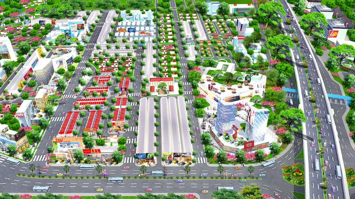 Asia Land cho biết giá bán nhà phố thương mại Cát Linh chỉ từ 28 triệu đồng/m2, khá mềm so với các dự án khác và khu trung tâm Long Thành.