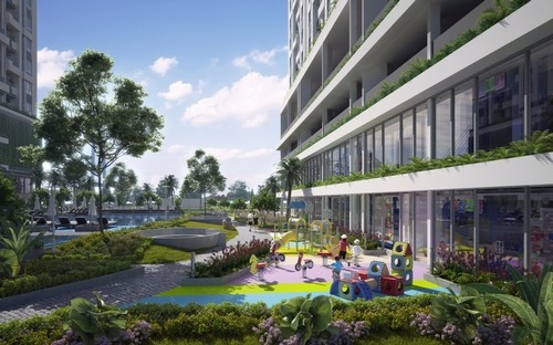 Luxgarden có các loại hình căn hộ từ 2-3 phòng ngủ, căn hộ cao cấp duplex và đặc biệt là 76 căn hộ sân vườn trên cao.