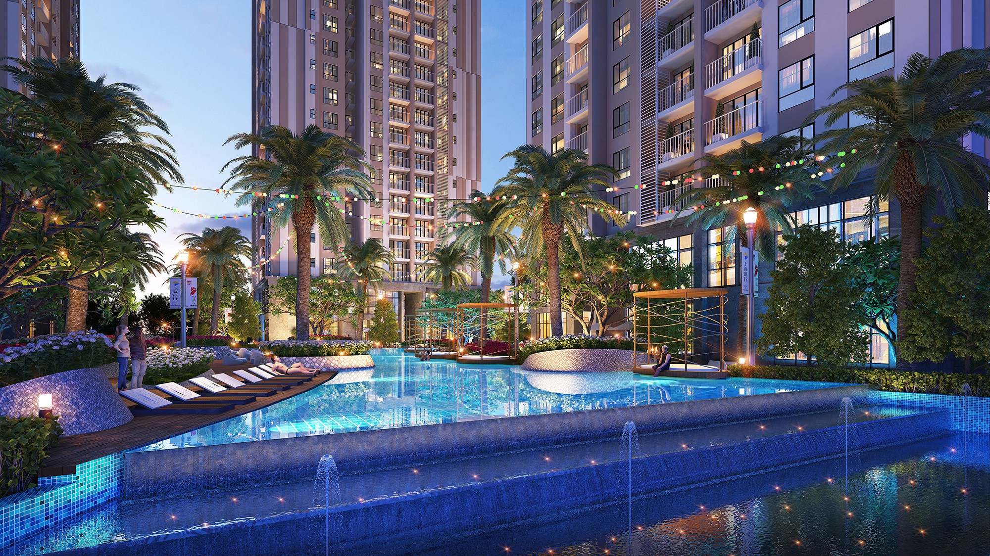 Gem Riverside với 12 toà tháp tỏa sáng như một "Vịnh Hạ Long giữa lòng Sài Gòn" toạ lạc tại vị trí đẹp nhất của quận 2.